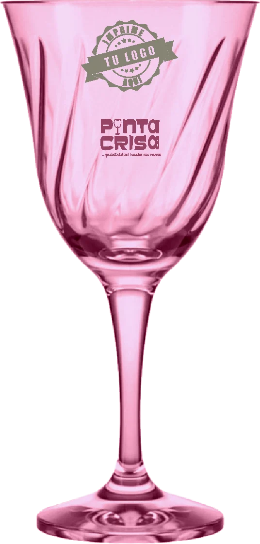 Copa Agua Lirio 12 1/4oz Morada