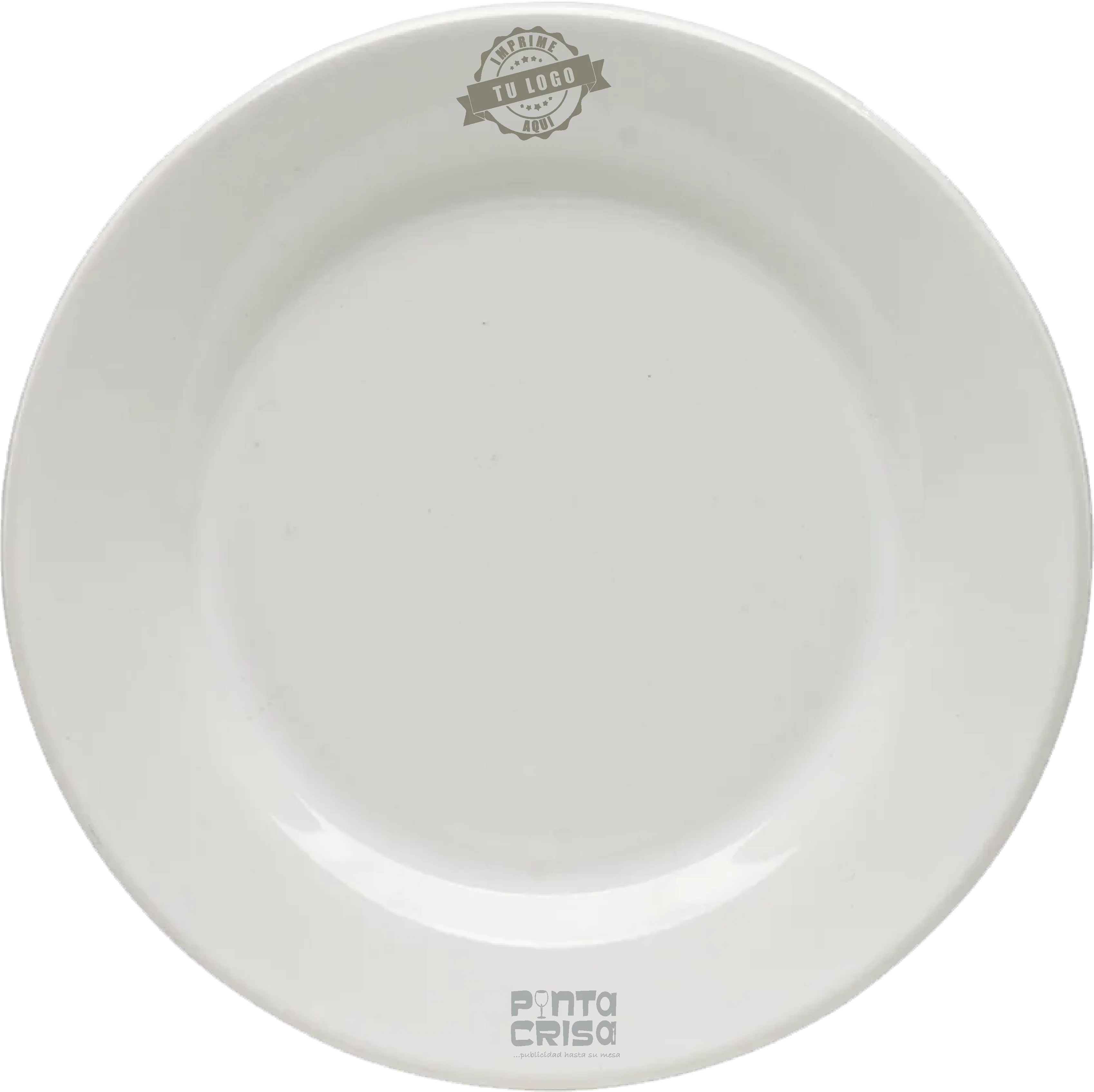 Plato Trinche 23cm Glacial